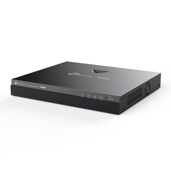 TP-Link VIGI NVR2016H-16MP | 16-Channel PoE+ 4K Network Video Recorder with 140W PoE, Dual SATA, H.265+ | SKU: VID-VIGITPNVR2016H-16MP