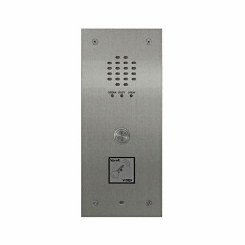 Videx VR120/136-1/PR panel for intercoms & telephone entry
