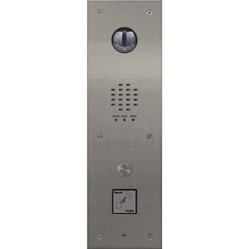 Videx VR120/136-1 panel, silver
