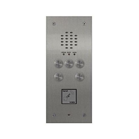 Videx VR120/136-5 panel, silver