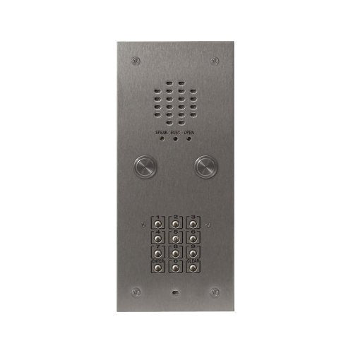 Videx VR120/138-2 video panel, silver