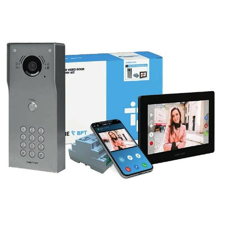 BPT VRMSKX7B1 entry video kit, silver