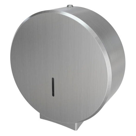 Classic Stainless Steel Jumbo Toilet Roll Dispenser (2 sizes)