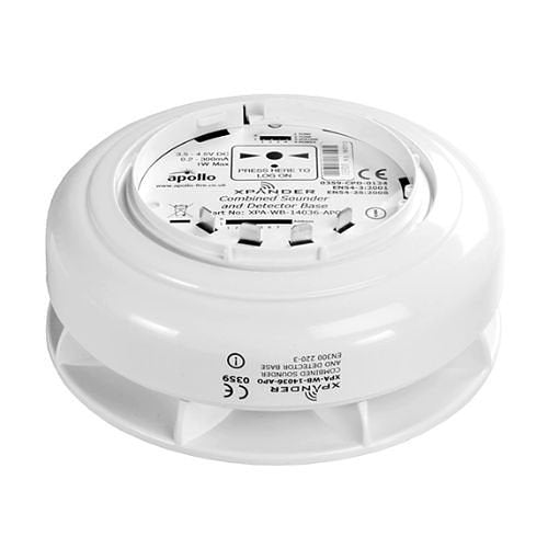 Apollo Fire XPA-WB-14036-APO combined sounder base