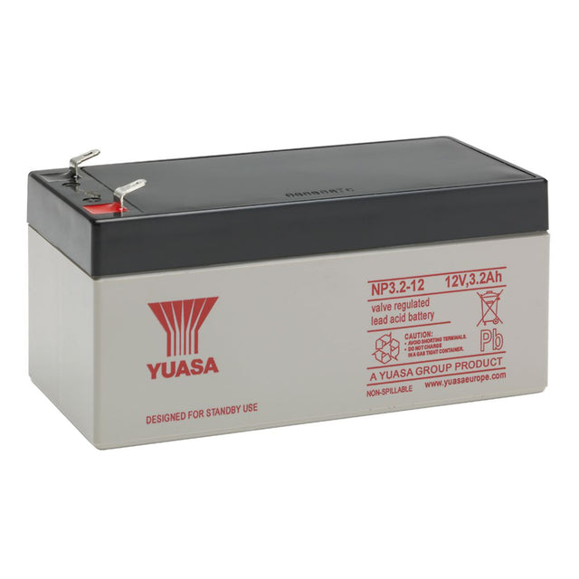 Yuasa Yuasa-NP3.2-12 Standby & Cyclic AGM VRLA Battery