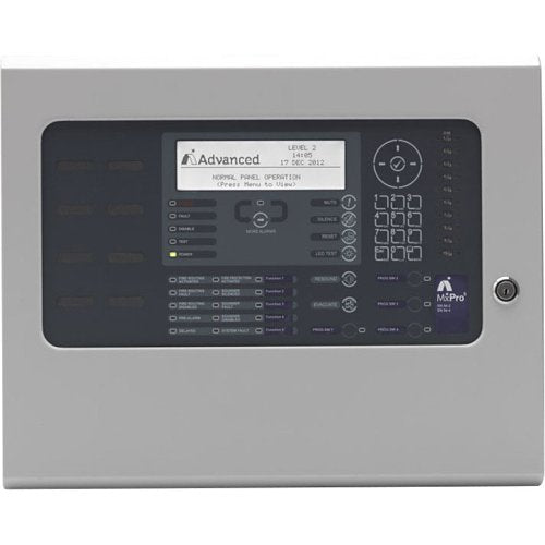 Advanced MxPro 5 fire alarm control panel, front view