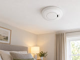 Aico Ei650iRF shown at a bedroom ceiling.