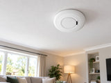 Aico Ei650iRF shown at a living-room ceiling.