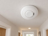 Aico Ei660iRF shown at a hallway ceiling.