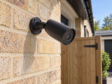 Ajax BulletCam • 5MP 4mm • Black installed in British workshop side access.