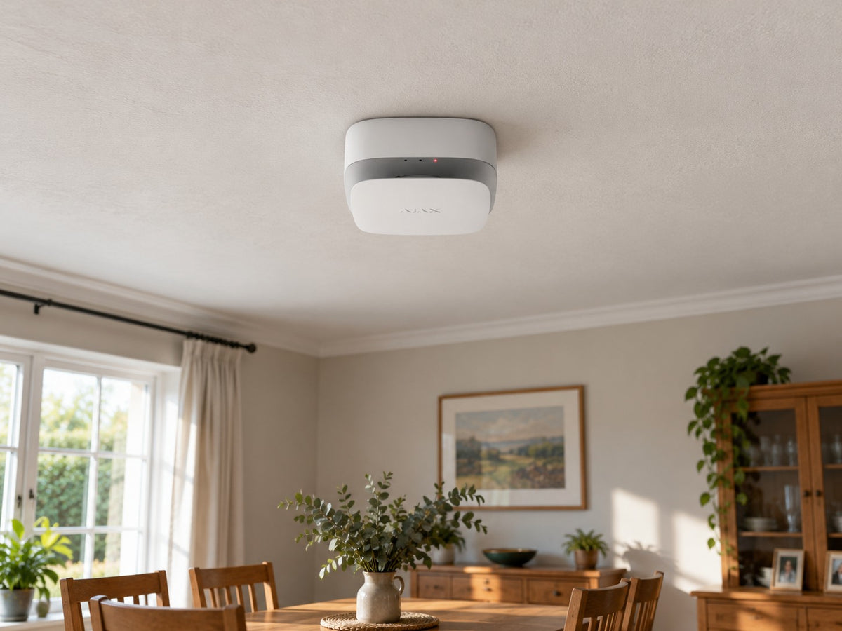 Ajax FireProtect 2 RB CO installed in British dining room.