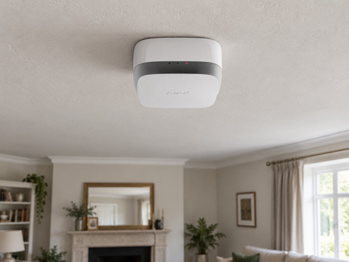 Ajax FireProtect 2 RB CO installed in British sitting room.