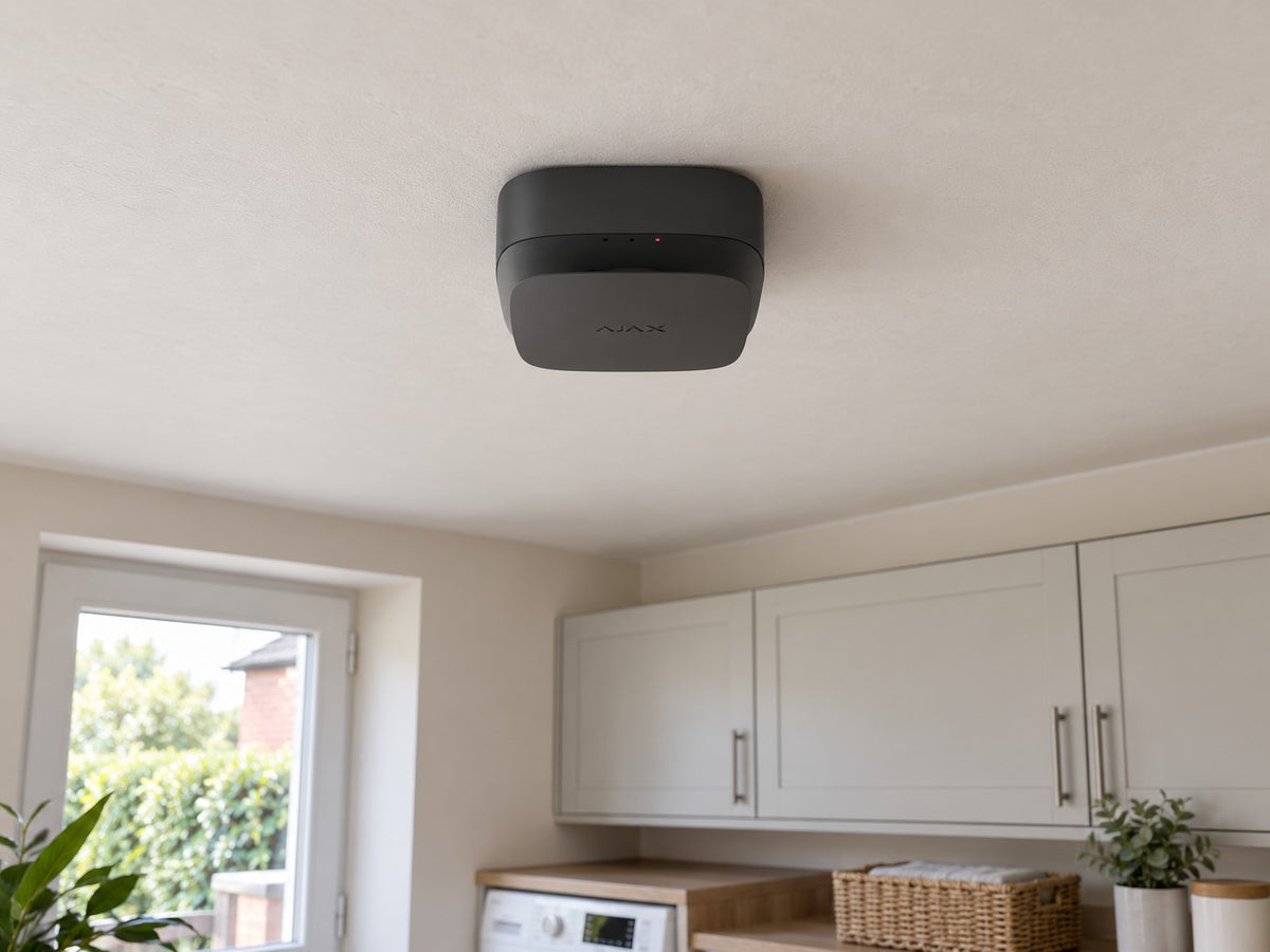Ajax FireProtect 2 RB Heat/CO installed in British utility room.