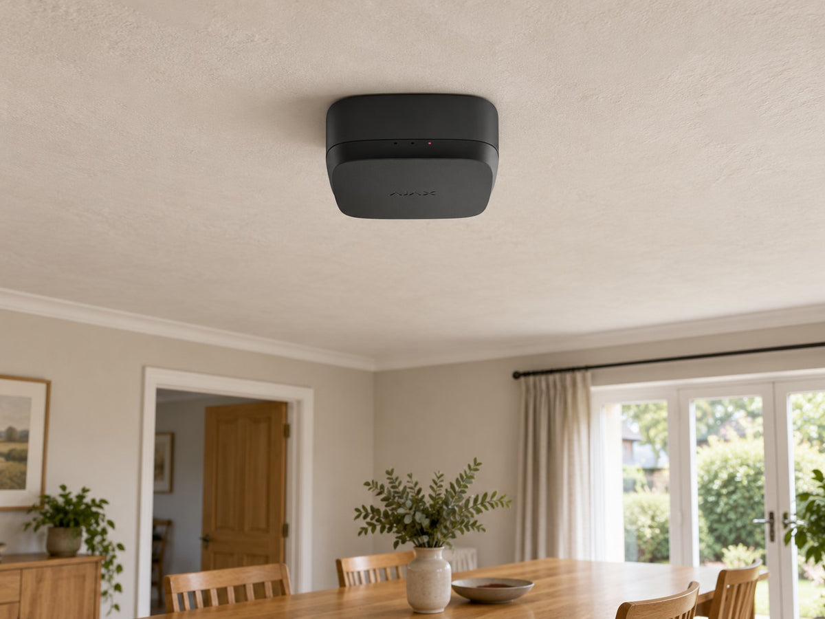Ajax FireProtect 2 RB Heat/Smoke installed in British home dining room.