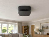 Ajax FireProtect 2 RB Heat/Smoke/CO installed in British home living room.