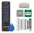 Aperta EZT3KB Single Door Internal Keypad Kit, Black, Green