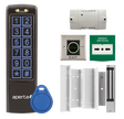 Aperta EZT3KCB Single Door Internal Keypad Kit, Black, Green