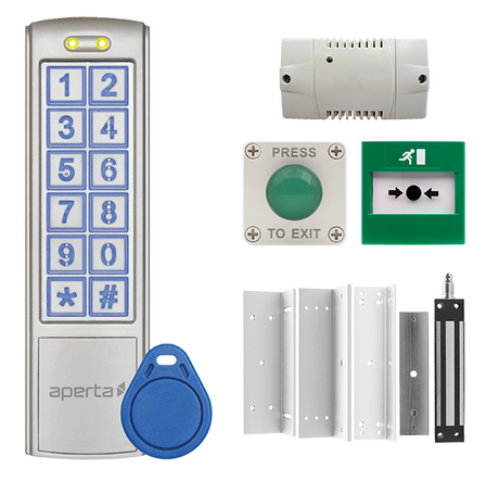 Aperta EZT3KXT Single Door External Keypad Kit