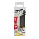 Energizer 4W LED Filament Candle E27 (ES) 470lm 2700K Warm White, Non-Dimmable – S12870, ENER560
