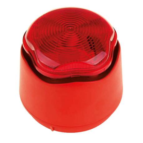 Banshee CB-1R Combined Red Banshee Sounder + Strobe