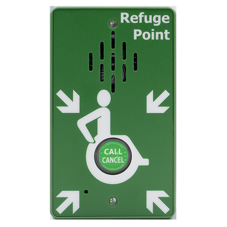 ESP B1TB Disabled Refuge Type B Outstation Green