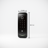 WME DL2 Smart Door Lock – Wi-Fi Voice Fingerprint Keypad (Alexa/Google)