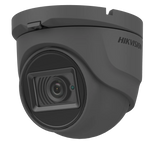 Hikvision 5MP Analogue CCTV Kit – 4 Audio Turret Cameras (2.8 mm, IP67, IR) + 4‑Channel AcuSense Hybrid DVR