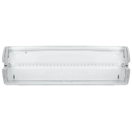 Duceri D1011WH Emergency Bulkhead 5W LED IP65 Lithium Battery Maintained White