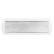 Duceri D2000SWH Emergency Flush Bulkhead 4W LED IP20 Switchable Self-Test White