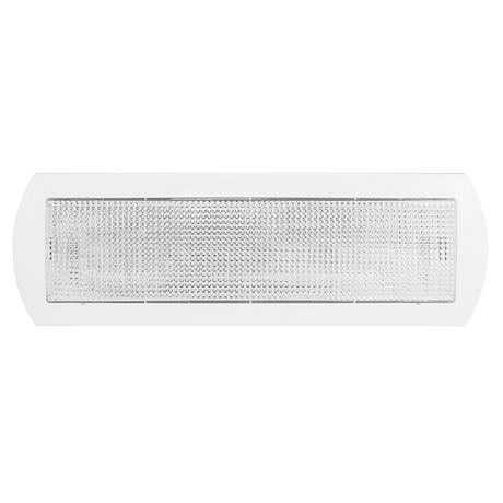 Duceri D2000SWH Emergency Flush Bulkhead 4W LED IP20 Switchable Self-Test White