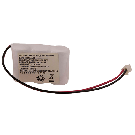 Duceri EMBAT3.6V1500 Nickel-cadmium 3.6V 1500mAh Battery Parallel