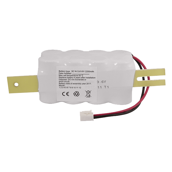 Duceri EMBAT9.6V2200 Nickel-cadmium 9.6V 2200mAh Battery Parallel