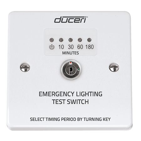 Duceri EMTS Emergency Light Test Switch
