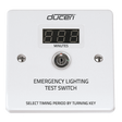 Duceri EMTSLCD Emergency Light LCD Test Switch