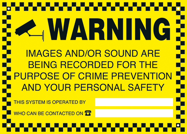 ESP WARN External Warning Sign