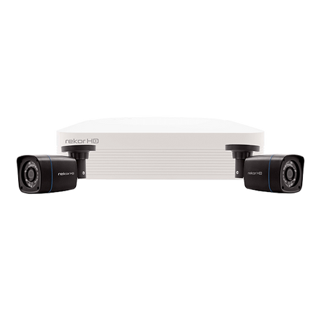 ESP REKHD4KB2G-CL 4CH HD 500GB 2 Black Bullet Camera KIT