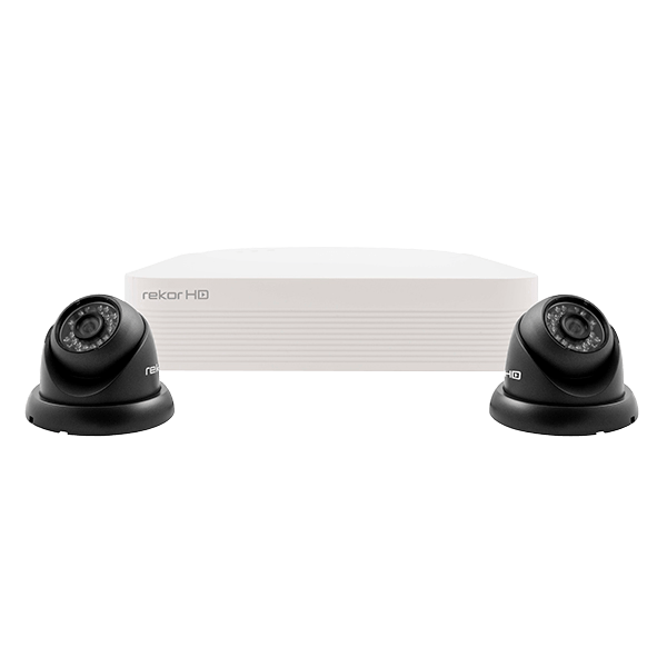 ESP REKHD4KD2G-CL 4CH HD 500GB 2 Black DOME Camera KIT