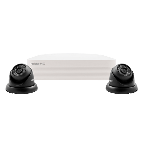 ESP REKHD4KD2G-CL 4CH HD 500GB 2 Black DOME Camera KIT