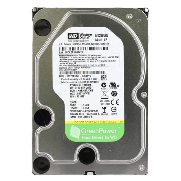 ESP HD2000SA Hard Disc Drive 2TB