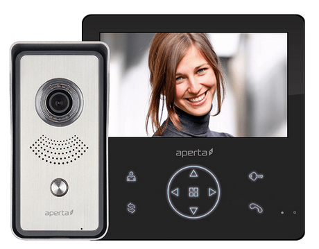 ESP APKITGBLK Colour Video Door Entry System with Record Facility