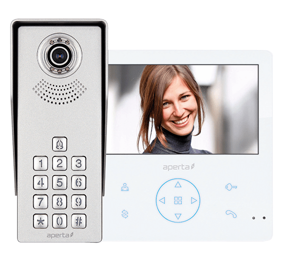 ESP APKITKPG Colour Video Door Entry Keypad System with Record Facility