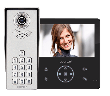 ESP APKITKPGBLK Colour Video Door Entry Keypad System with Record Facility