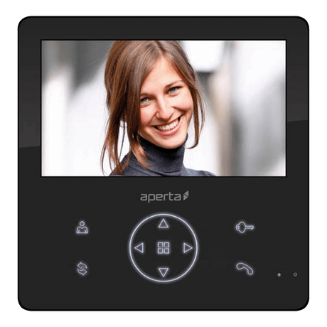 ESP APMONBG Colour Video Door Entry Monitor with Record Facility