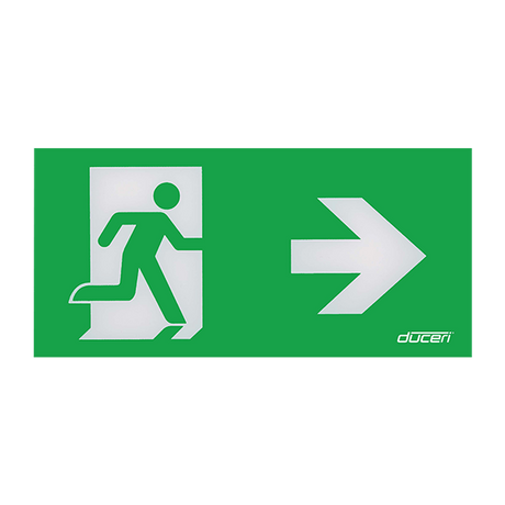 ESP EMEXBOXLGDR EXIT BOX Legend Right