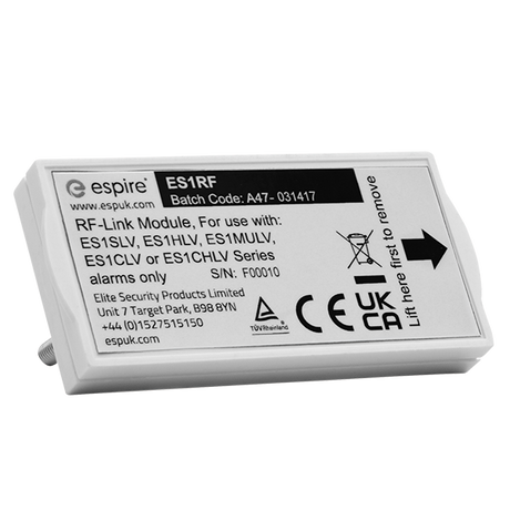 Espire ES1RF RF Module for Mains Powered Alarms with 10 Year Battery