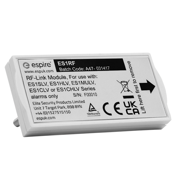 Espire ES1RF RF Module for Mains Powered Alarms with 10 Year Battery
