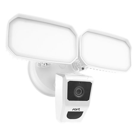 Fort ECSPCAMFLW Wi-Fi Smart Security Camera with Flood Lights