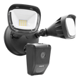 Fort ECSPCAMSLB Wi-Fi Smart Security Camera with Spot Lights, Black