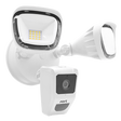 Fort ECSPCAMSLW Wi-Fi Smart Security Camera with Spot Lights, White