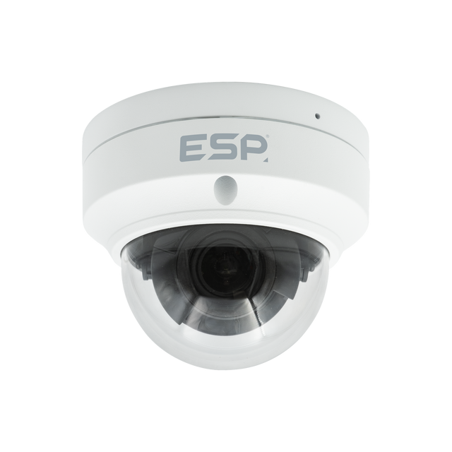 HDview H512VDWA IP PoE 5MP 2.8-12mm Dome AV Camera White